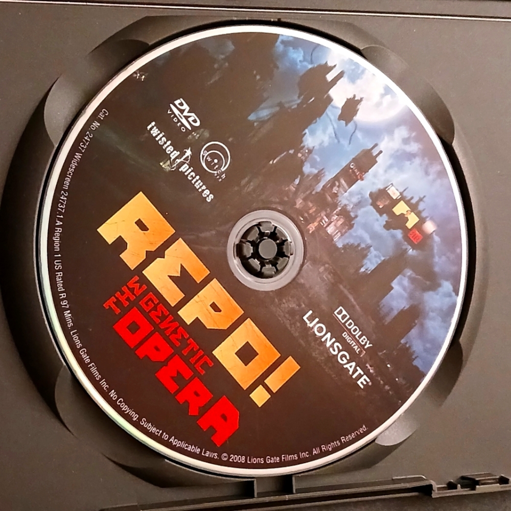 Repo The Genetic Opera DVD